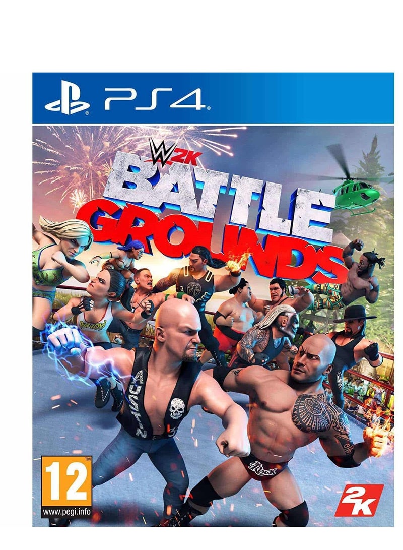 لعبة WWE 2K BATTLE GROUNDS (PS4)