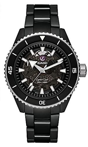 Rado Watch Captain Cook Black High Tech Ceramic, Automatic Movement, 43 mm. R32127152 - Image 1