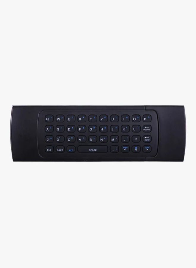 Mouse Keyboard With IR Remote Air Control For Android TV Black