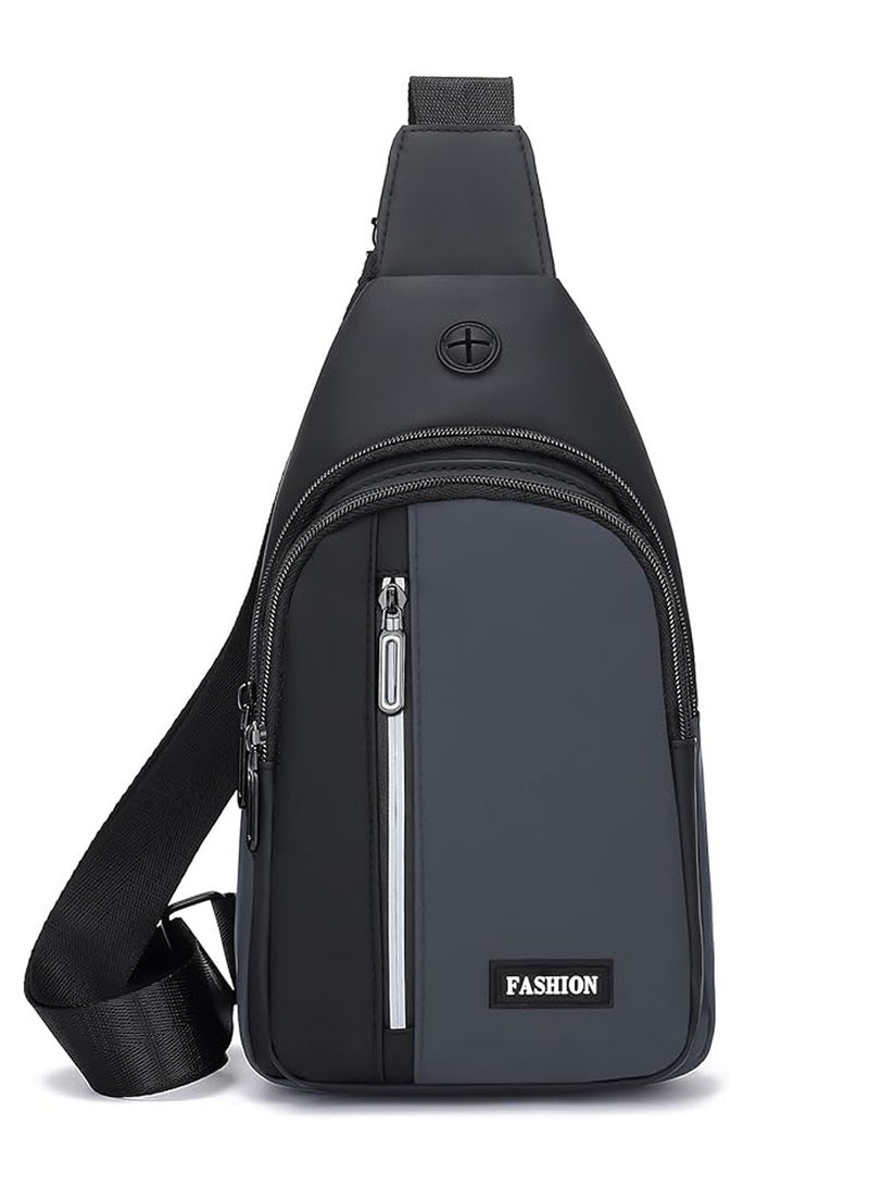 Sling Backpack Cross-Body Sling Bags for Men Small 6L Mini Crossbody Bags Fanny Pack Lightweight One Strap Shoulder Backpacks - Image 1