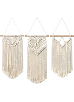 Small Macrame  3 Pieces Wall Hanging & Wall Decor.New Bohemian Style 43x25 cm - pzsku/ZF81EDAEBFDDB0A240B80Z/45/_/1720522887/7e9d366e-fe13-4e2b-800a-29e543acbf5c