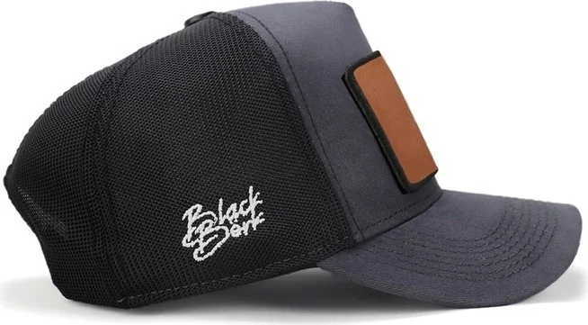 بلاك بورك V2 Trucker Limited Edition - Unisex Anthracite-Black Hat with 5 Code Logo