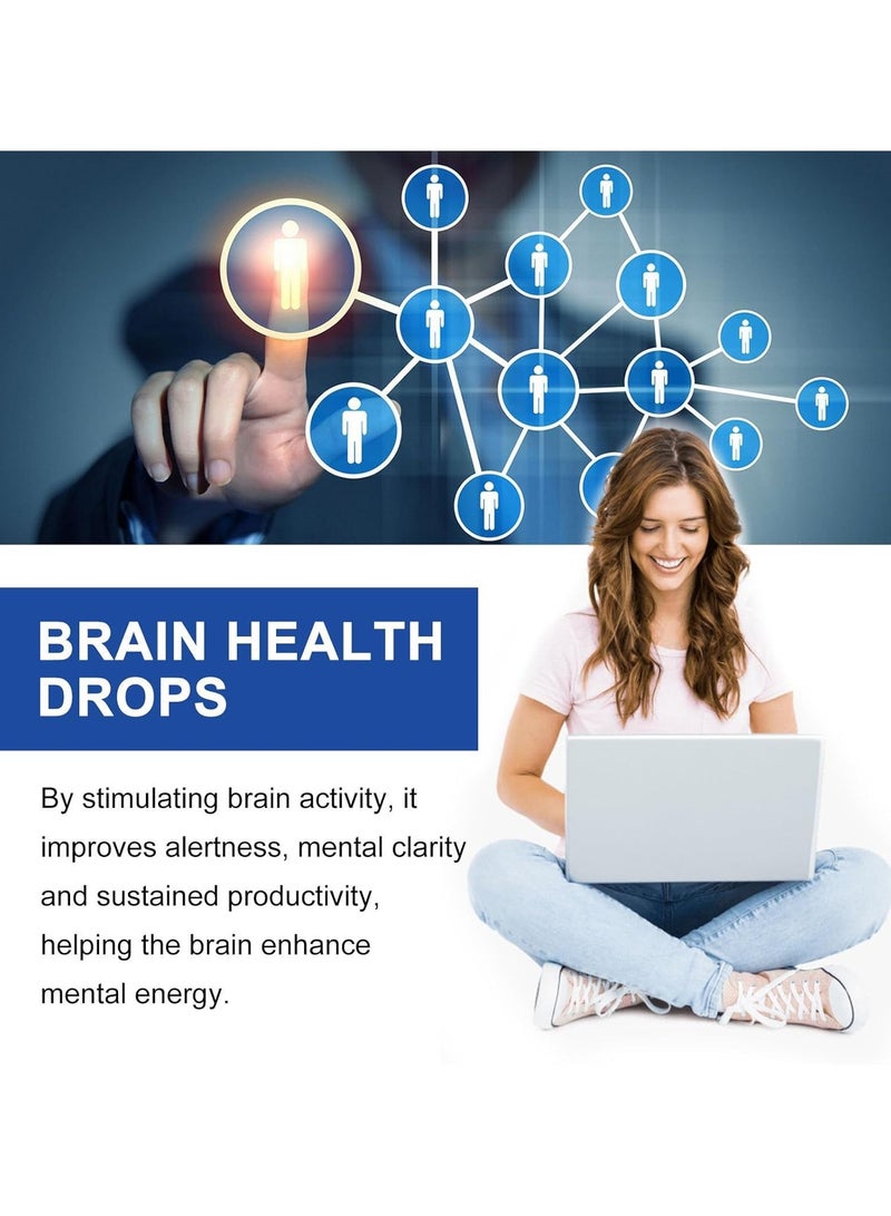 Brain Health Oil for Relieve Stress, Fight Anxiety and Irritability