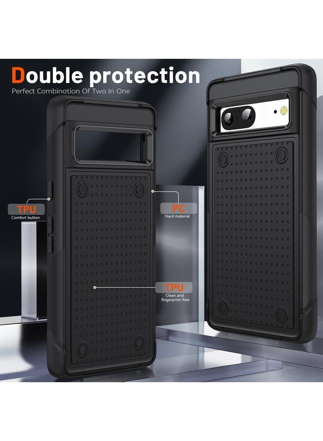 زبون جراب لهاتف Google Pixel 7 5G PC + جراب هاتف واقٍ مقاوم للصدمات من مادة TPU - Image 5