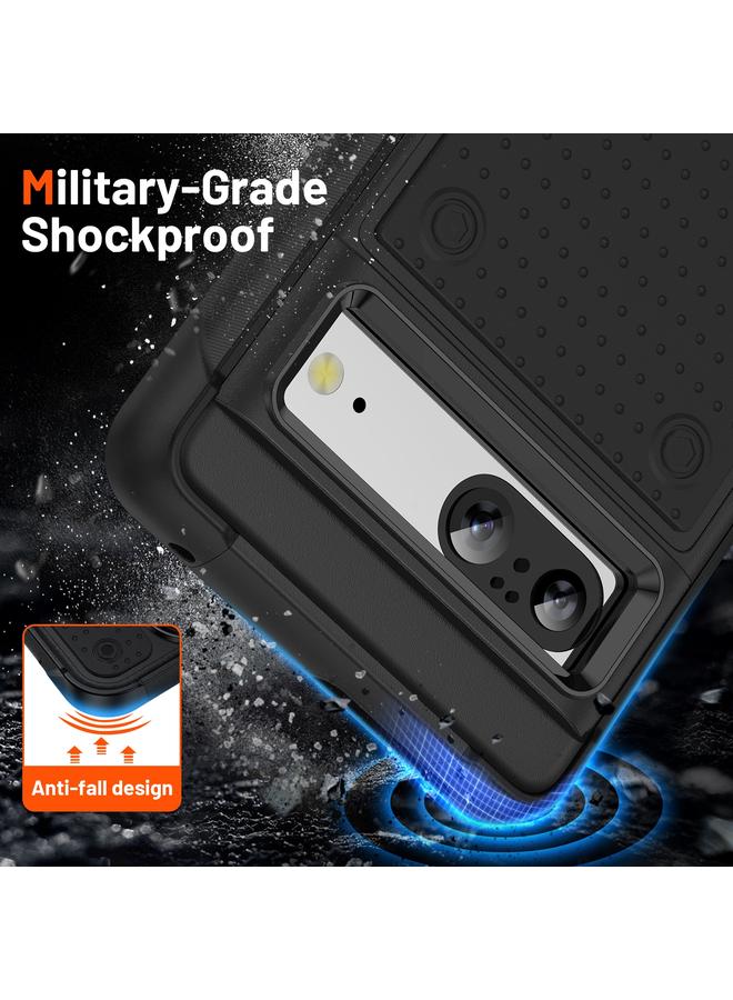 زبون جراب لهاتف Google Pixel 7 5G PC + جراب هاتف واقٍ مقاوم للصدمات من مادة TPU - Image 3