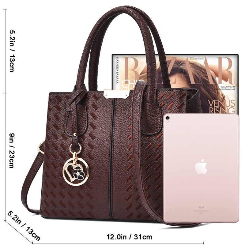 COCIFER Women Top Handle Purses and Handbags Designer Satchel Shoulder Bag Tote Bags - Image 4