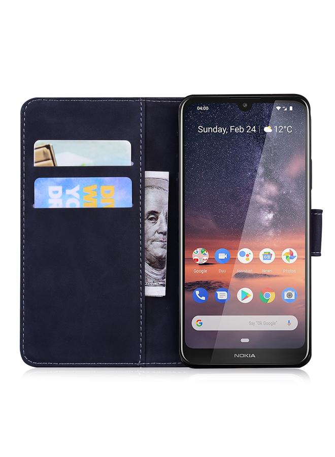 اس-توب جراب هاتف Nokia 3.2 مصنوع من الجلد الطبيعي بلون نقي - Image 4