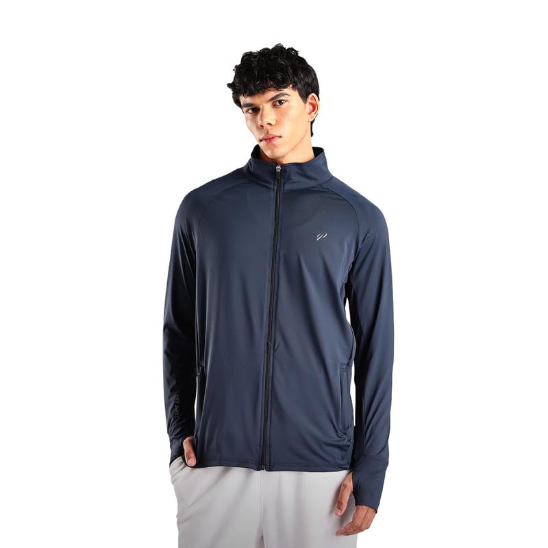 BLUE TYGA Sunscreen Jacket ICE Pro – UPF 50+ Cooling Jacket for Men & Women | Cool Rush Pro Tech, UV Protection, Breathable, Sweat-Wicking, Anti-Microbial, Lightweight Sun Hoodie for Outdoor Sports & Travel - Image 1