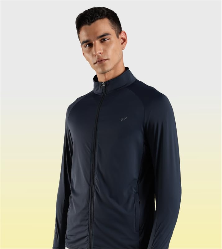 BLUE TYGA Sunscreen Jacket ICE Pro – UPF 50+ Cooling Jacket for Men & Women | Cool Rush Pro Tech, UV Protection, Breathable, Sweat-Wicking, Anti-Microbial, Lightweight Sun Hoodie for Outdoor Sports & Travel - Image 2