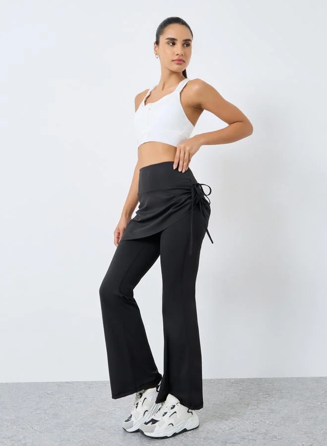 Styli Active Adjustable Straps and Underband with Front Zip Sports Bra