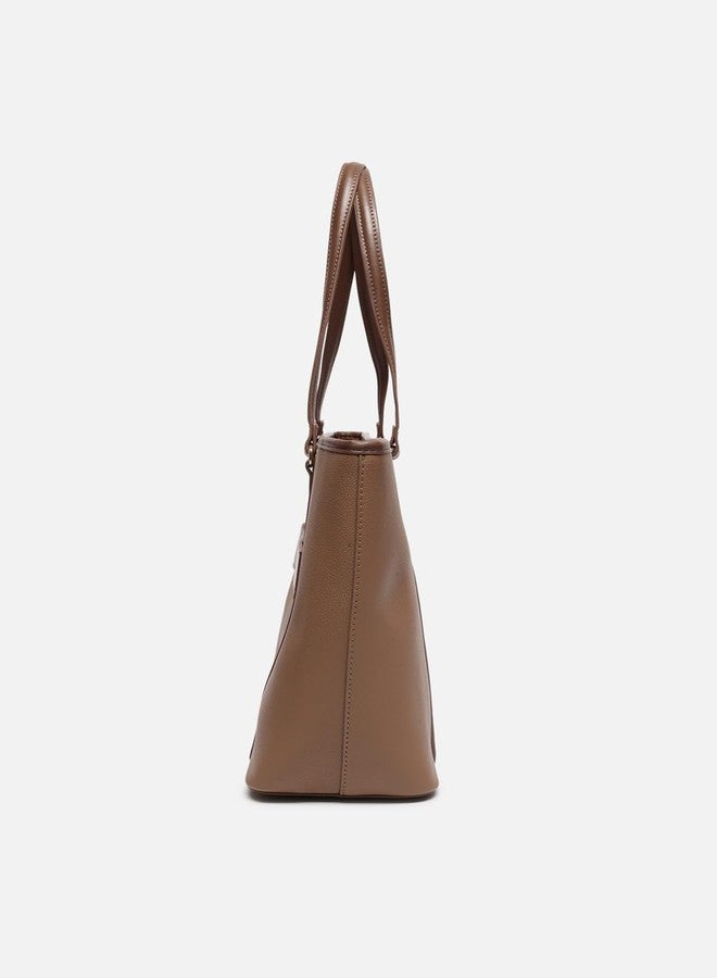Van Heusen Womens textured brown HANDBAG - Image 2