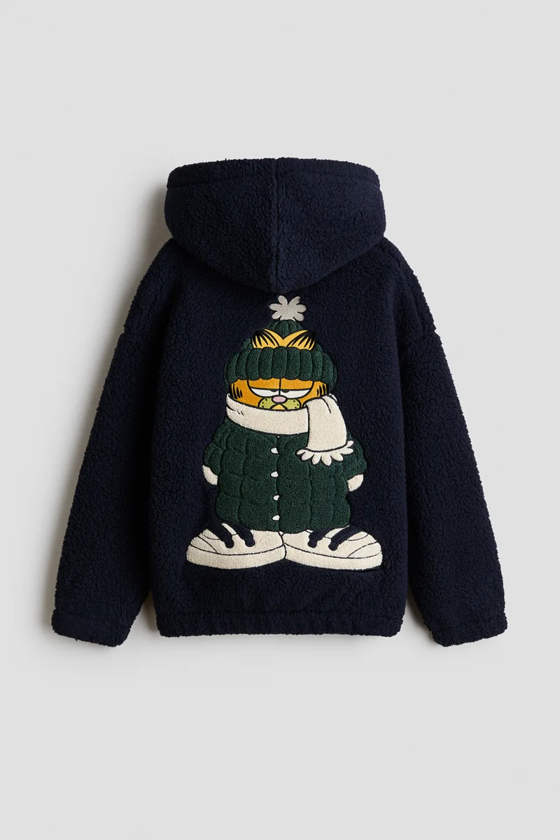 H&M  Oversized teddy hoodie for Men | Best Price UAE