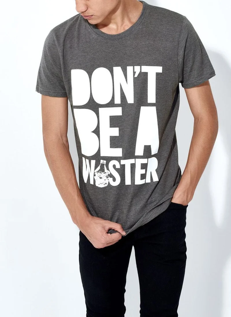 house of holland Unisex 'Waster' T-Shirt & Water Bottle
