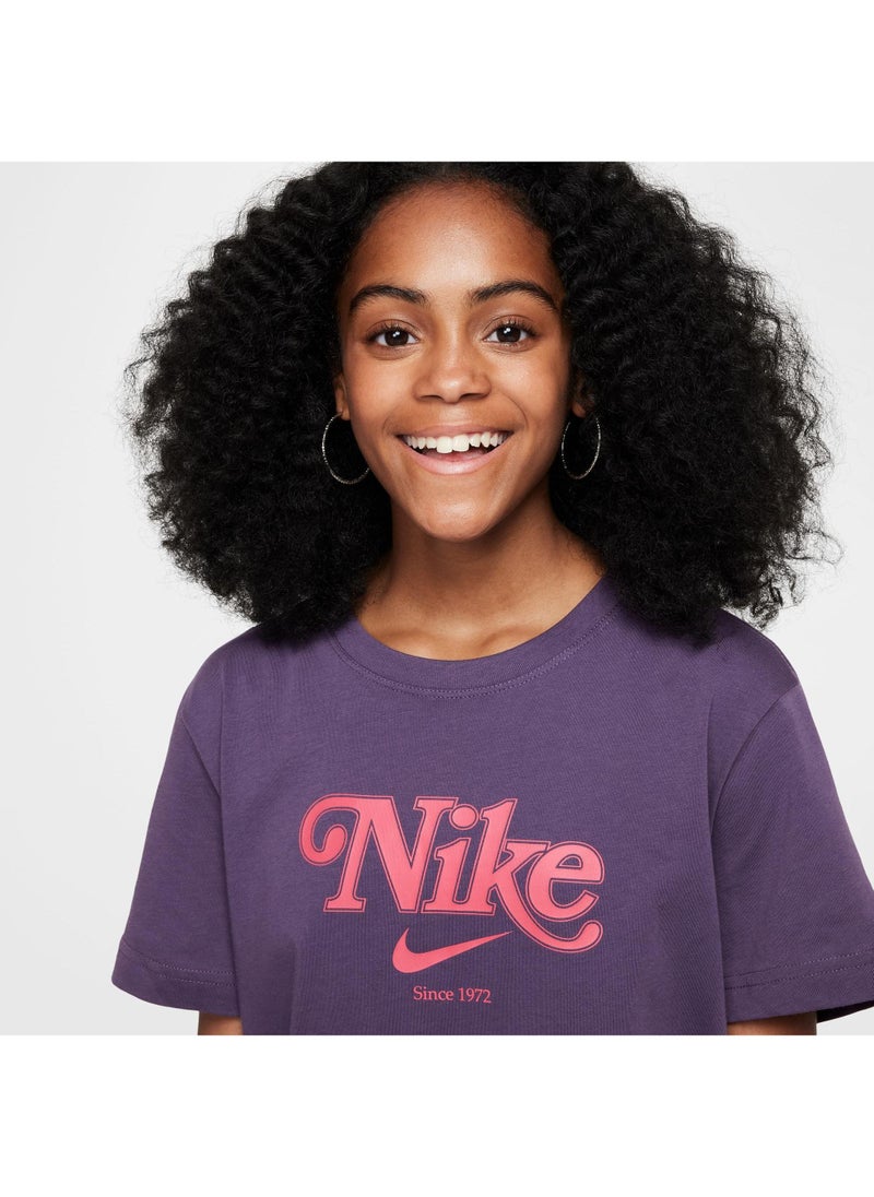 Nike Youth Nsw Tred Bf T-Shirt - Image 3