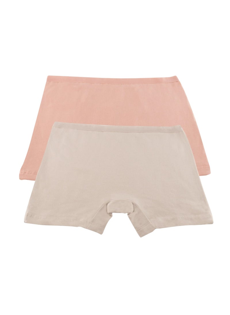 Milk Pack Of 4 Cotton Hot Short Panties For Women  - Image 5