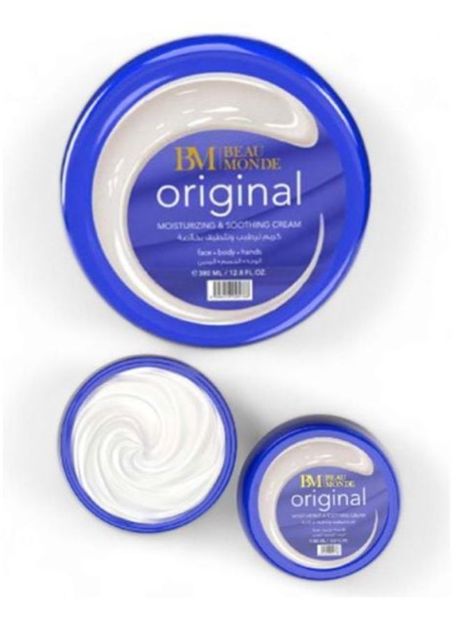 BEAU MONDE Original Moisturizing and Soothing Cream With Vitamin E 380ml - Image 3