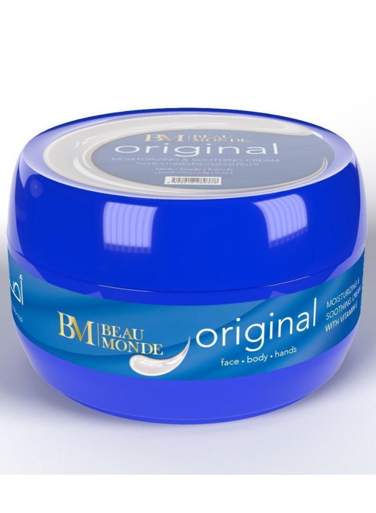 BEAU MONDE Original Moisturizing and Soothing Cream With Vitamin E 380ml - Image 2