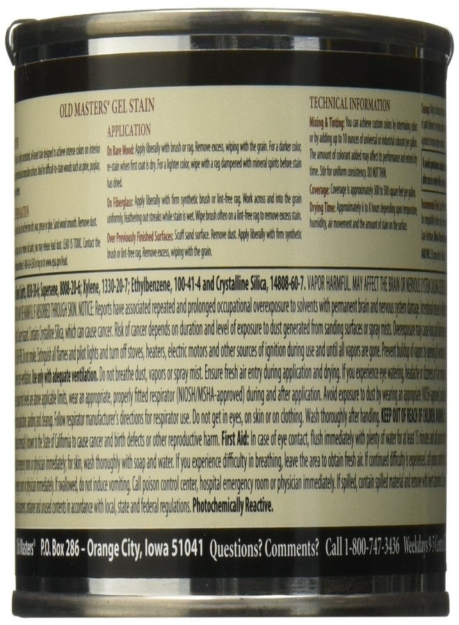 Old Masters 80608 Gel Stain Pint, Early American - Image 2