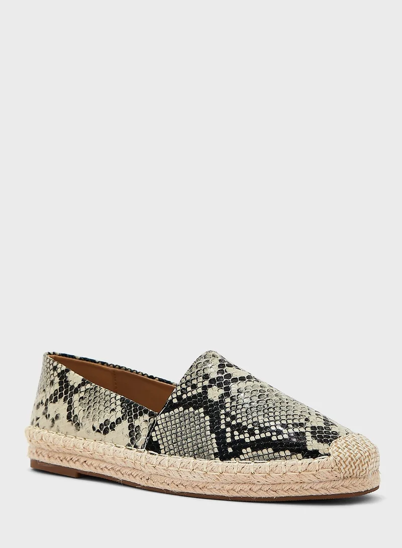 Ginger Snake Effect Espadrile