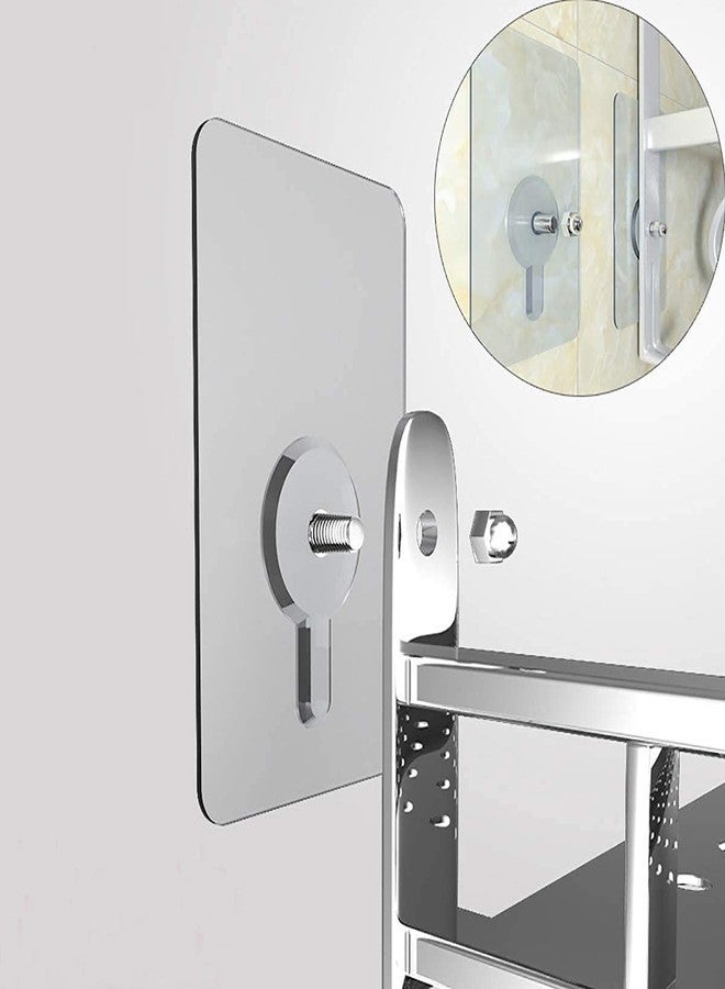 RENVA 12PCS Self Adhesive Nail Hooks for Wall Heavy Duty for Hanging Clock and Photo Frame Transparent Hook (12) - Image 3