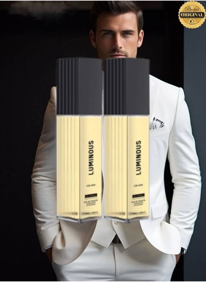 Uf 2 Pieces Luminous For Men Perfume EDT 100ML  - Image 1
