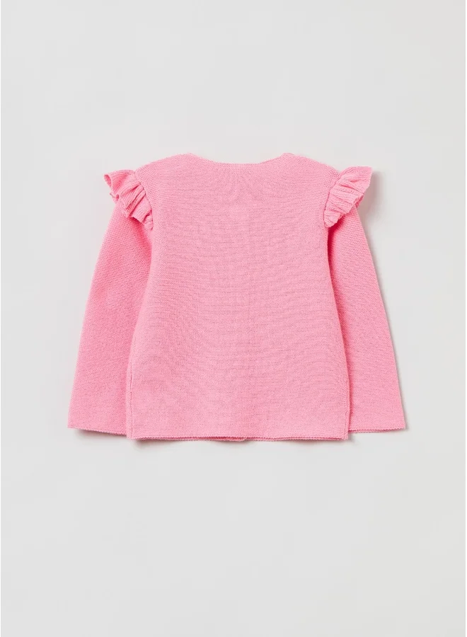 او في اس OVS Baby Sweaters - Pink