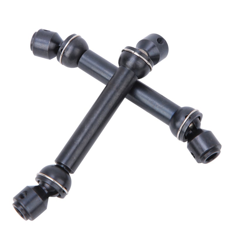 RC Drive Shaft:  High-Quality Metal Steel, Telescopic Adjustable Length, Durable Lightweight Easy To Install - Universal Flexible Metal Drive Shaft for SCX10 D90 RC Crawler Model Upgrades - Image 3