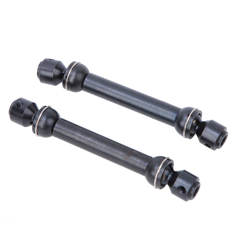 RC Drive Shaft:  High-Quality Metal Steel, Telescopic Adjustable Length, Durable Lightweight Easy To Install - Universal Flexible Metal Drive Shaft for SCX10 D90 RC Crawler Model Upgrades - Image 2