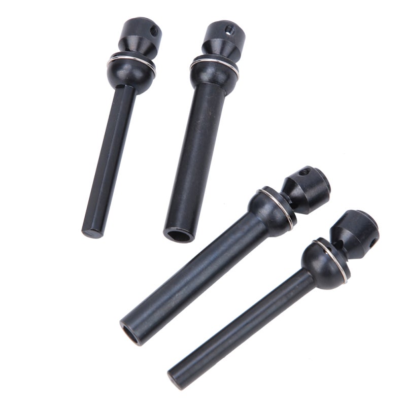 RC Drive Shaft:  High-Quality Metal Steel, Telescopic Adjustable Length, Durable Lightweight Easy To Install - Universal Flexible Metal Drive Shaft for SCX10 D90 RC Crawler Model Upgrades - Image 4