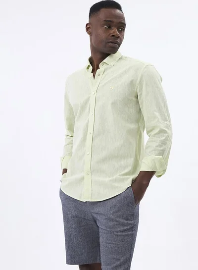 FELIX HARDY Linen Blended Shirt for Men