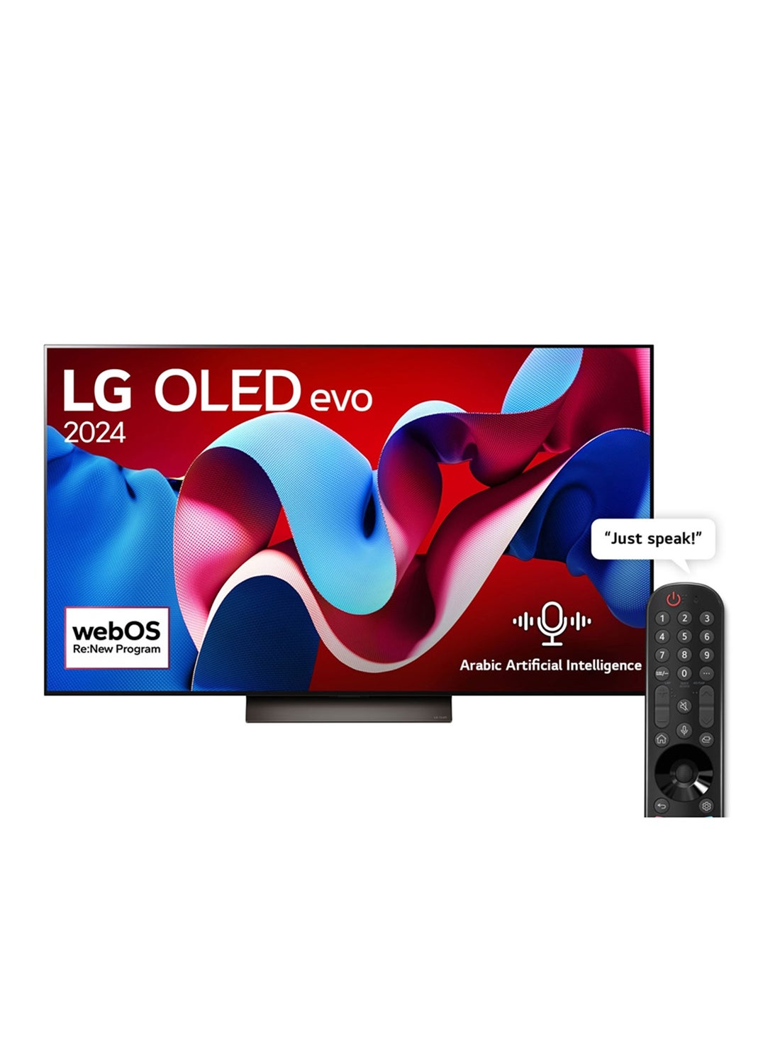 55 Inch OLED evo C4 4K OLED55C46LA Black