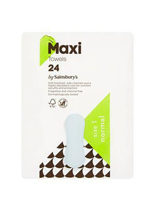 Sanitary Pads Maxi normal - 24
