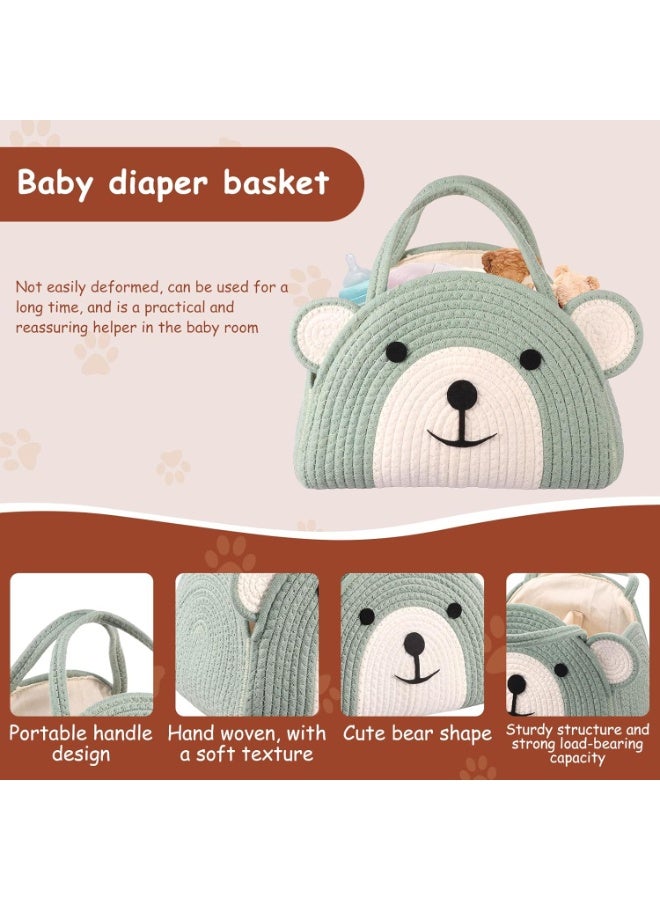حفاضات الأطفال صندوق حفاضات، سلة حفاضات الكرتون ذات السعة الكبيرة، سلة حفاضات الأطفال، الأطفال حديثي الولادة الأساسية، هدايا استحمام الأطفال - Image 4