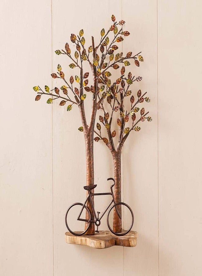 RHD Trees With Cycle Metal Abstract/Wall Art Metal Abstract/Wall Sculpture/Wall hanging/Wall Art For Home Decoration/Living Room/Office/Cafe - Image 4