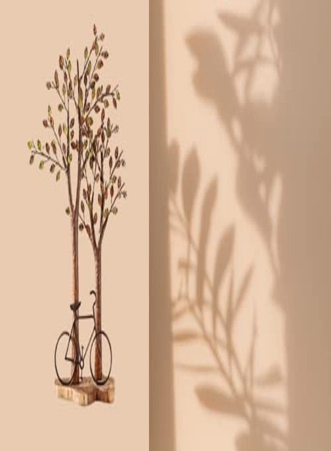 RHD Trees With Cycle Metal Abstract/Wall Art Metal Abstract/Wall Sculpture/Wall hanging/Wall Art For Home Decoration/Living Room/Office/Cafe - Image 3