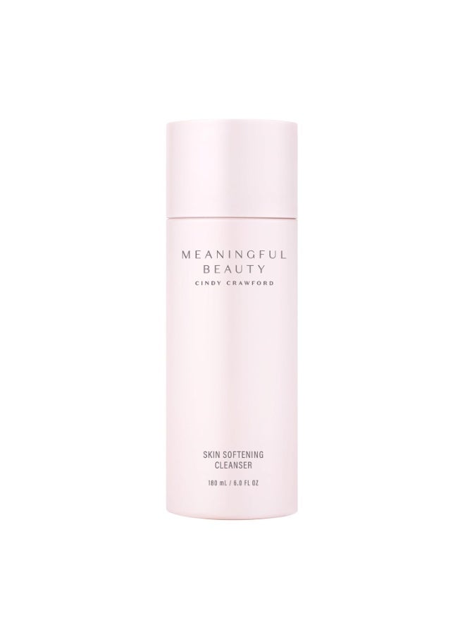 Meaningful Beauty Skin Softening Cleanser (Non-Foaming, Oil Free, Fragrance Free Wash), 6 Fl Oz - Image 1