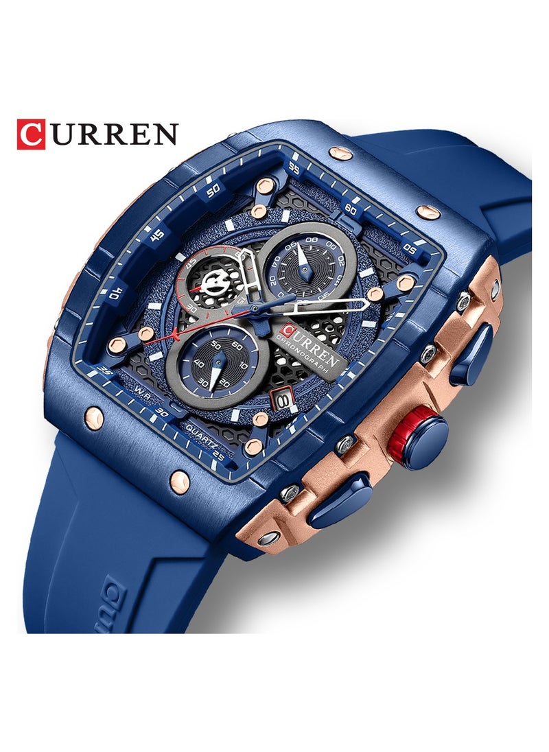 Men's Water Resistant Chronograph Sport Wrist Watch - pzsku/ZF820D5CD31D742EAD64CZ/45/_/1705063363/b03c1bfc-b8b3-4138-a30b-0c6f92bcb295