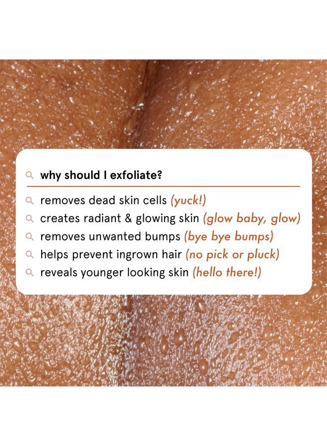 cleanlogic Organic Cotton Exfoliating Body Scrubber, Reusable Exfoliator Tool for Smooth and Softer Skin, Daily Skincare Routine, Natural, 3 Count Value Pack - Image 5