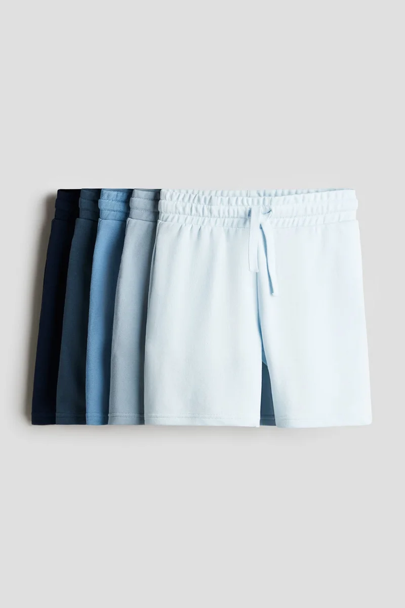 H&M 5-pack knee-length sweatshorts