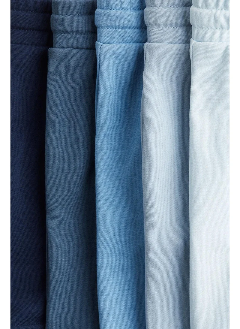H&M 5-pack knee-length sweatshorts