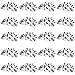 SOTOGO 20 Pieces Cute Plastic Miniature Western Cowboy Cowgirl Hat Mini Doll Hat Cow Hat Toys for Doll Dress Up Party Accessories and Pretend Play - Image 3