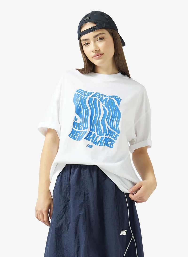 Wavy Relaxed T-Shirt