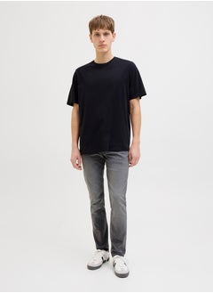 JJ Rebel Jrebluke Jjcraft Stright Fit Light Wash Jeans  - Image 4