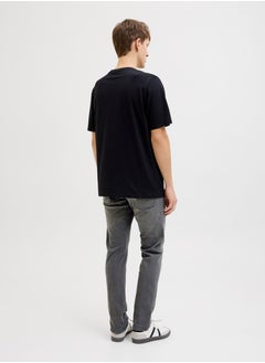 JJ Rebel Jrebluke Jjcraft Stright Fit Light Wash Jeans  - Image 5