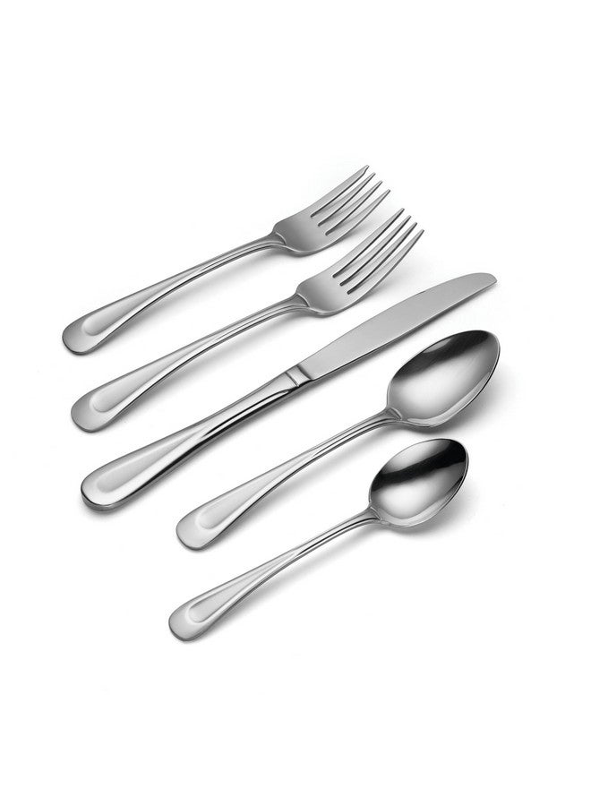 Oneida Satin Sand Dune 20-Piece Stainless-Steel Flatware Set, Service for 4 - Image 3