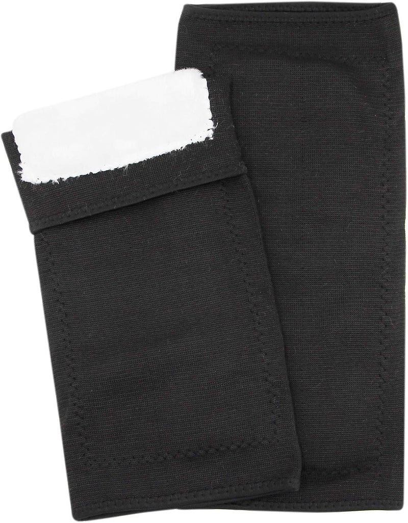 JUMISEE 1 Pair Men Women Warm Fleece Lined Knee Pad Sleeve Leg Warmer Cotton Thermal Knee Support for Arthritis Pain Relief Yoga, XL - Image 3