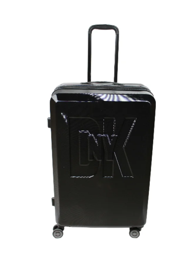 دكني حقيبة سفر  سوهو بعجلات للجنسين خفيفة الوزن  بعجلات دوارة  ألوان أسود