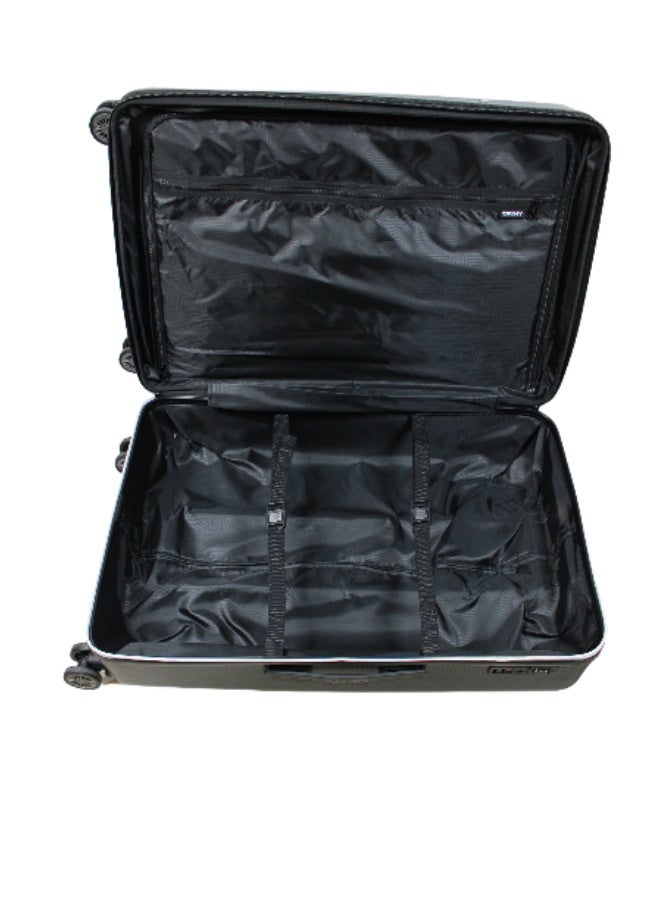 دكني حقيبة سفر  سوهو بعجلات للجنسين خفيفة الوزن  بعجلات دوارة  ألوان أسود - Image 4