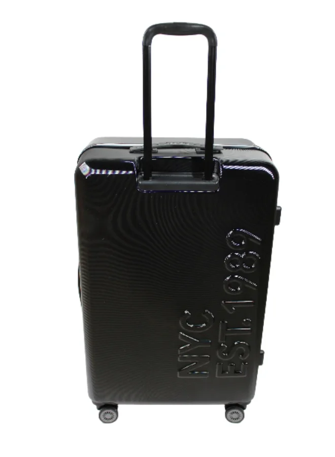 DKNY Black DKNY SOHO Hardside Luggage on Wheels for Unisex | Ultra Lightweight ABS on with Spinner Wheels 4 Color Black  | Best Price UAE