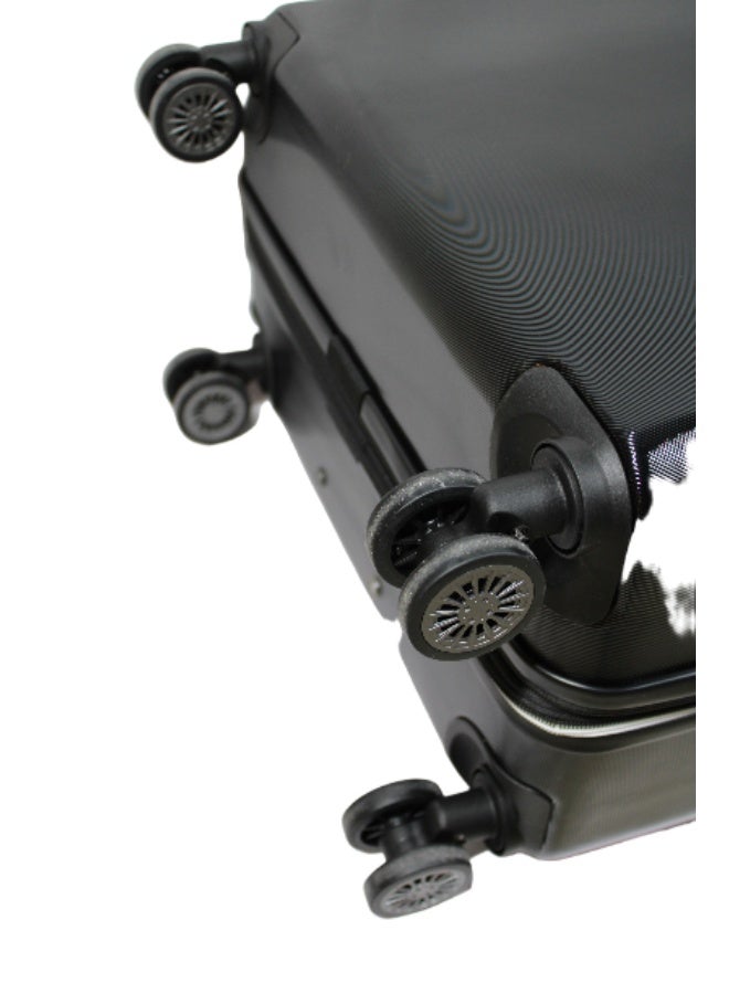 دكني حقيبة سفر  سوهو بعجلات للجنسين خفيفة الوزن  بعجلات دوارة  ألوان أسود - Image 5
